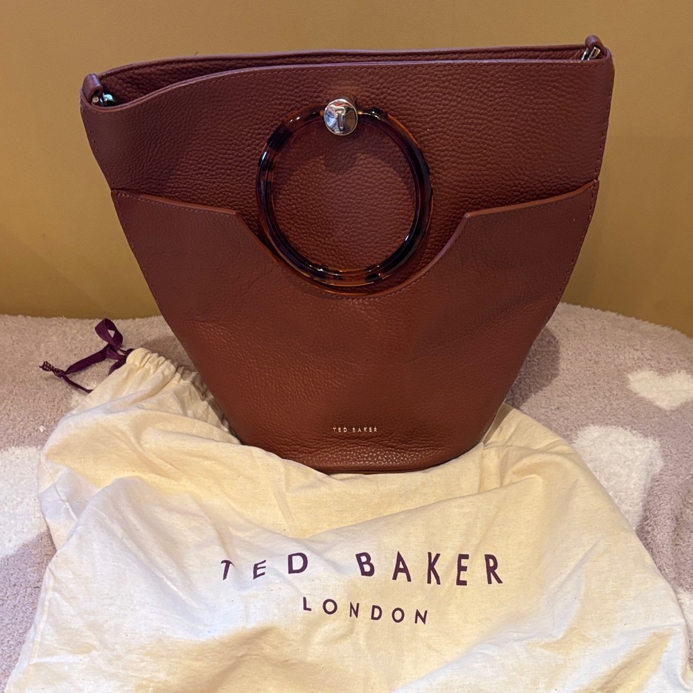 Ted Baker Tan Leather Shoulder Bag